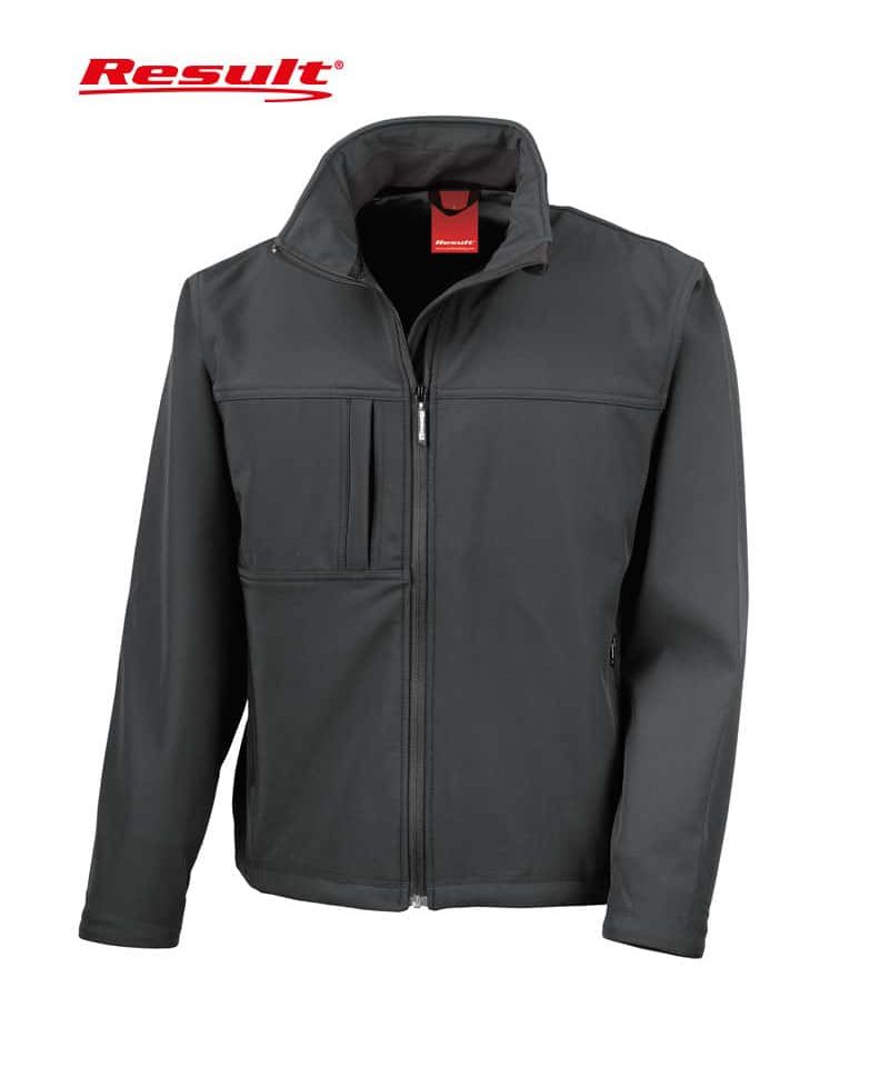 Giacca Softshell Unisex Result RER121 5 Giubbotto Softshell Result R121 nero