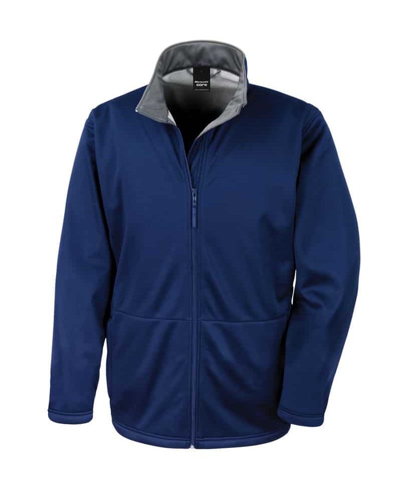 Giacca Softshell Uomo Unisex Result RER209X 4 Giacca Softshell Uomo Unisex Result RER209X blu