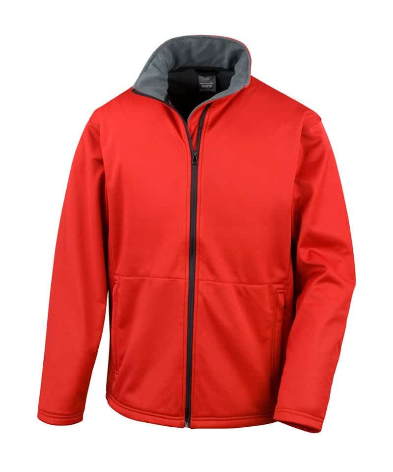 Giacca Softshell Uomo Unisex Result RER209X 3 Giacca Softshell Uomo Unisex Result RER209X rosso
