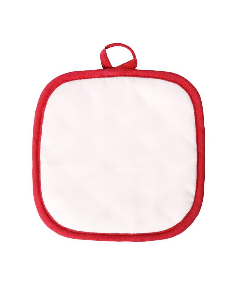Presine da forno bicolore in poliestere AP781269 8 Presine-da-forno-bicolore-in-poliestere-AP781269-bianco-rosso