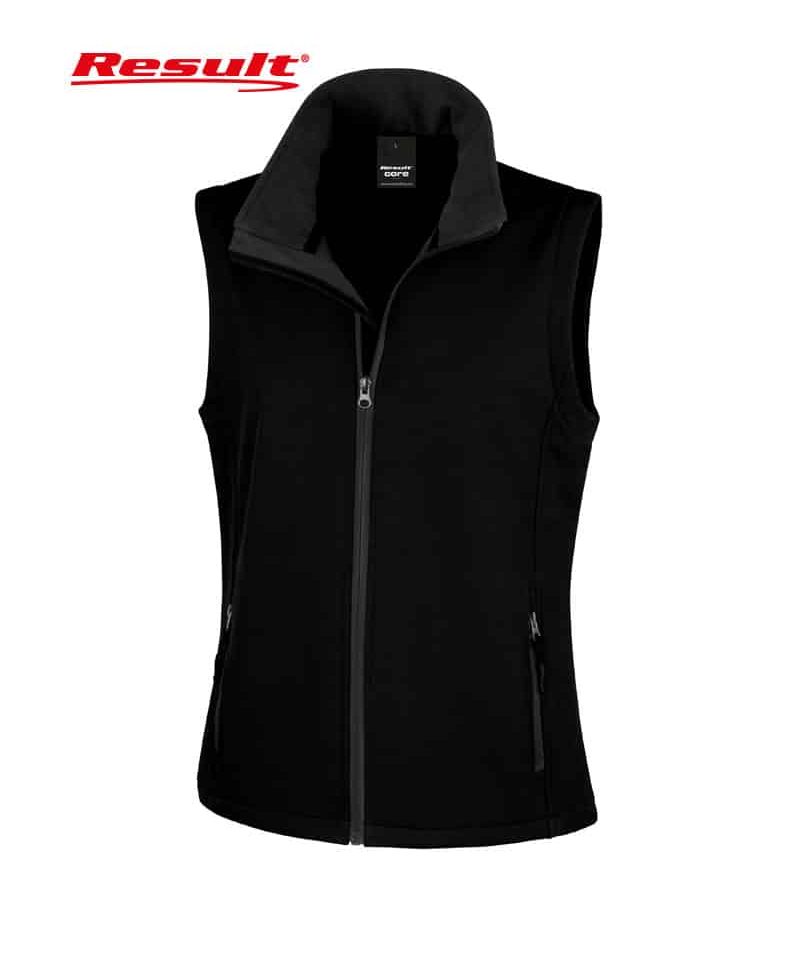 Gilet Softshell donna Result RER232F 13 Gilet Softshell donna Result RER232F nero