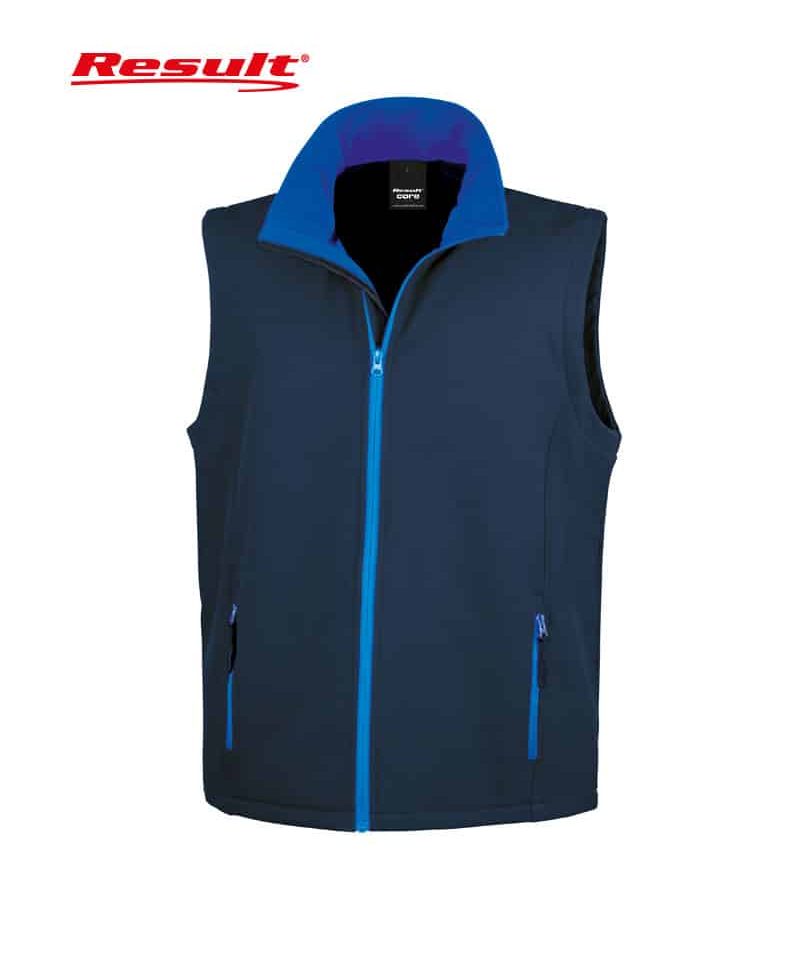 Gilet Softshell Uomo Result RER232M 13 Gilet Softshell Uomo Result RER232M blu