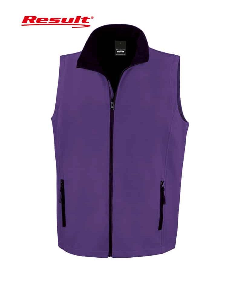 Gilet Softshell Uomo Result RER232M 12 Gilet Softshell Uomo Result RER232M viols