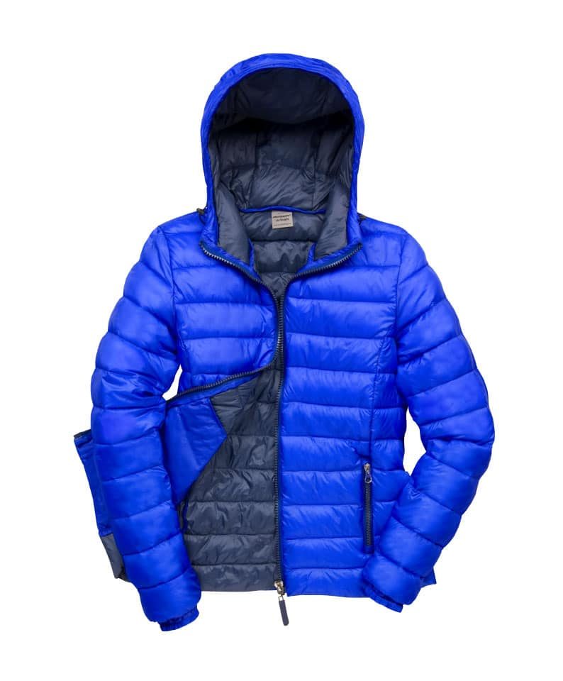 Piumino donna leggero imbottito Result RER194F blu