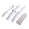 Set posate in plastica personalizzato 14408 1 set posate da viaggio 14408