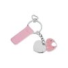 Portachiavi ad anello piatto con ciondoli PE004 1 PE004 2