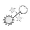 Portachiavi ad anello piatto e ciondoli PE046 2 PE046 2