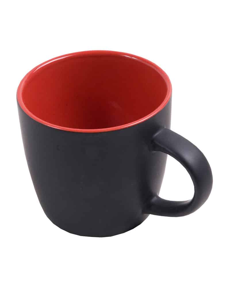 Tazze nere SP12406 7 tazze-nere-con-interno-colorato-12406s-rosso