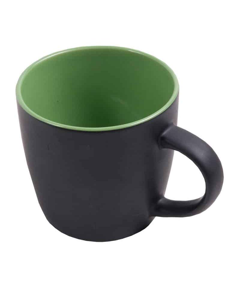 Tazze nere SP12406 14 tazze-nere-con-interno-colorato-12406s-verde