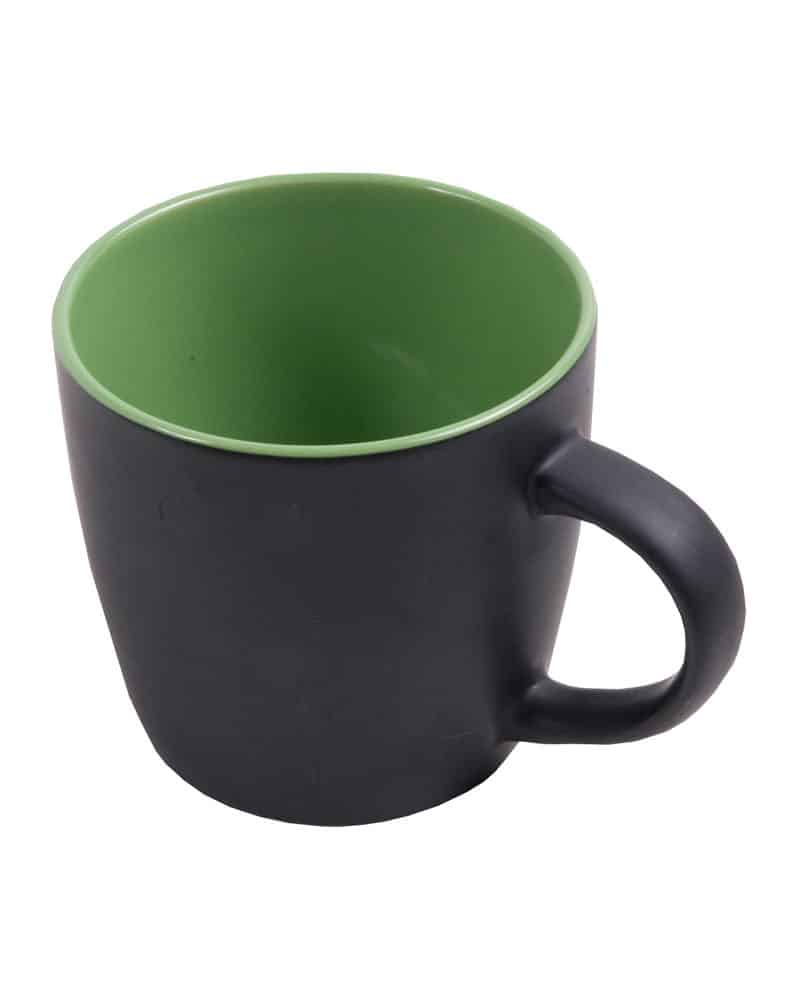 Tazze nere SP12406 8 tazze-nere-con-interno-colorato-12406s-verde