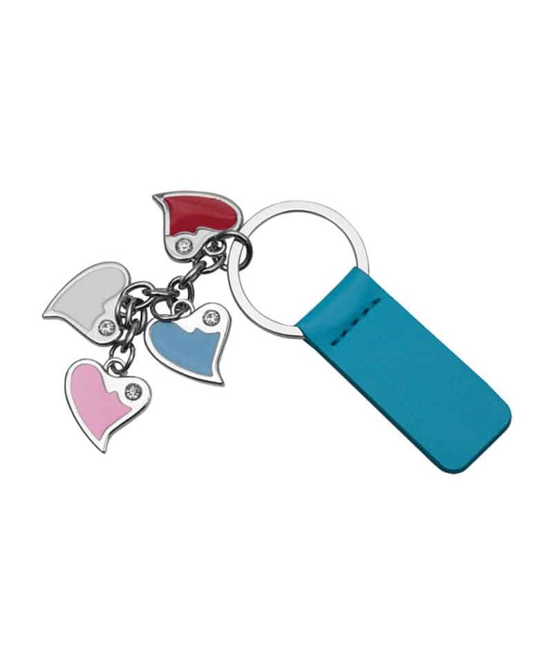 Portachiavi con Pendagli a Cuore PE009