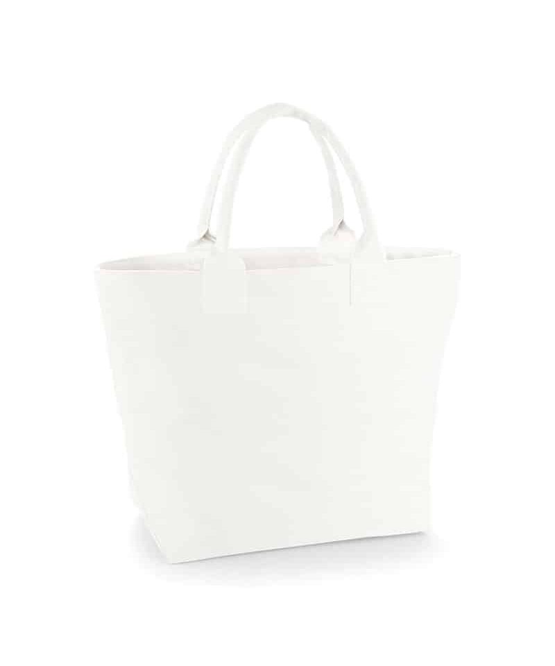 Borsa Mare bicolore in Canvas Quadra QD26 7 BORSA-MARE-BICOLORE-IN-CANVAS-QUADRA-QD26-bianco