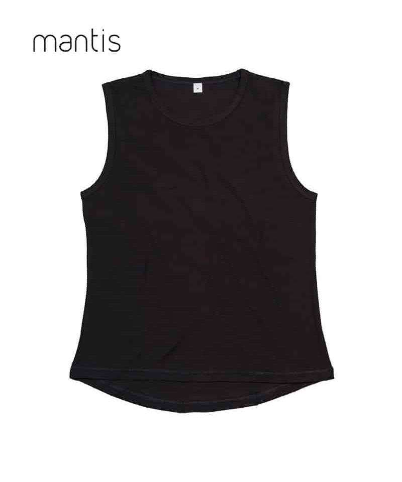 Canotta Donna in cotone organico fiammato Mantis MAM125 7 Canotta-Donna-in-cotone-organico-fiammato-Mantis-MAM125-nero