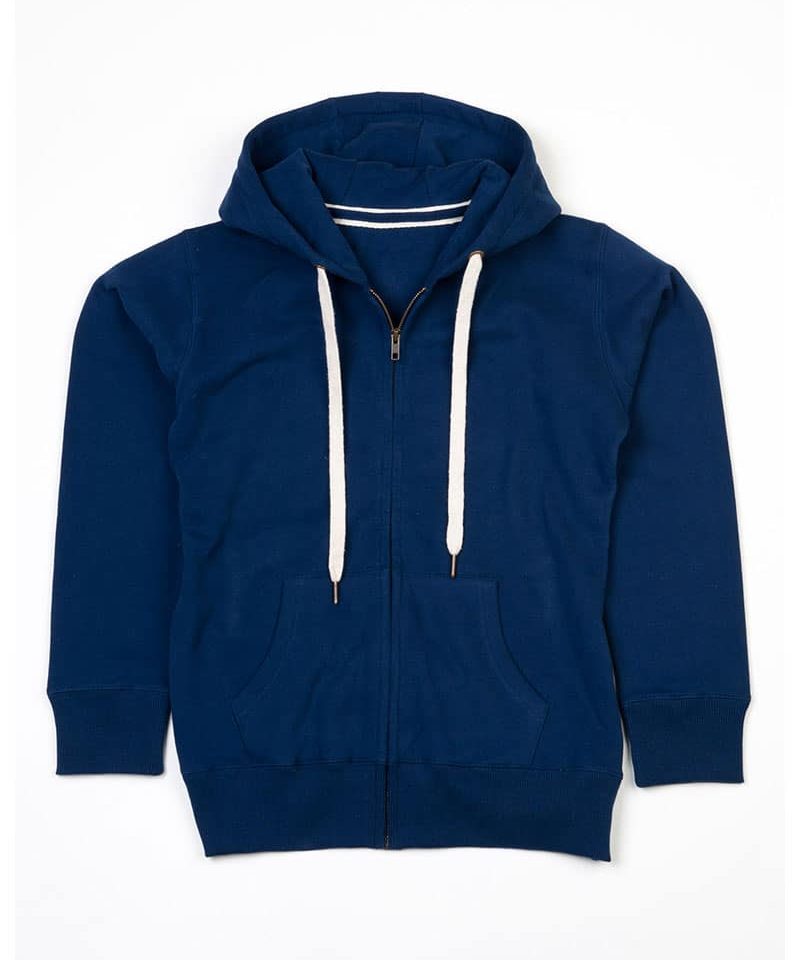 Felpa Donna con Cappuccio e Zip intera Mantis MAM84 8 Felpa Donna con Cappuccio e Zip intera Mantis MAM84 blu navy