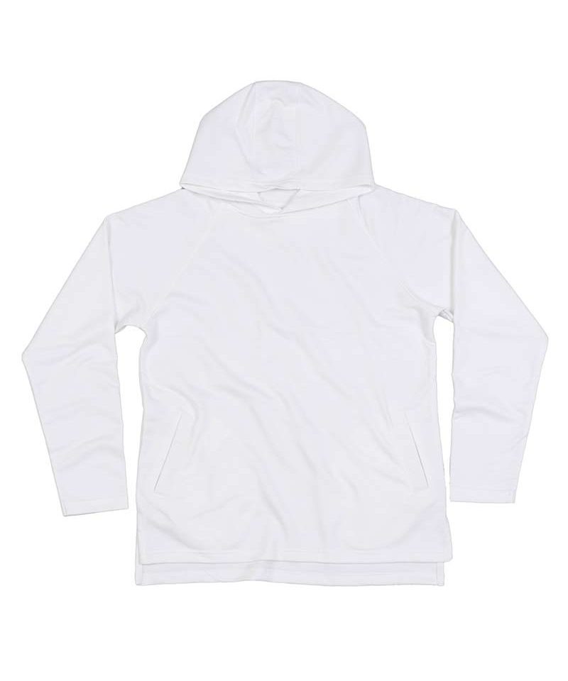 Felpa-unisex-con-cappuccio-mantis-mam132-bianca