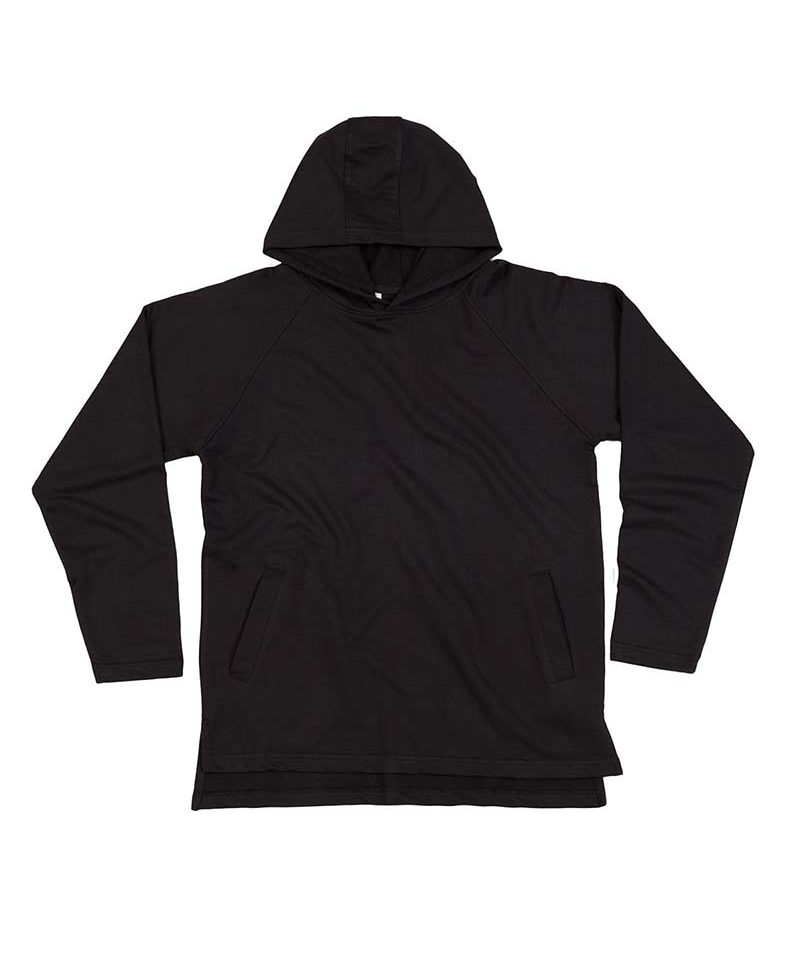 Felpa-unisex-con-cappuccio-mantis-mam132-nera