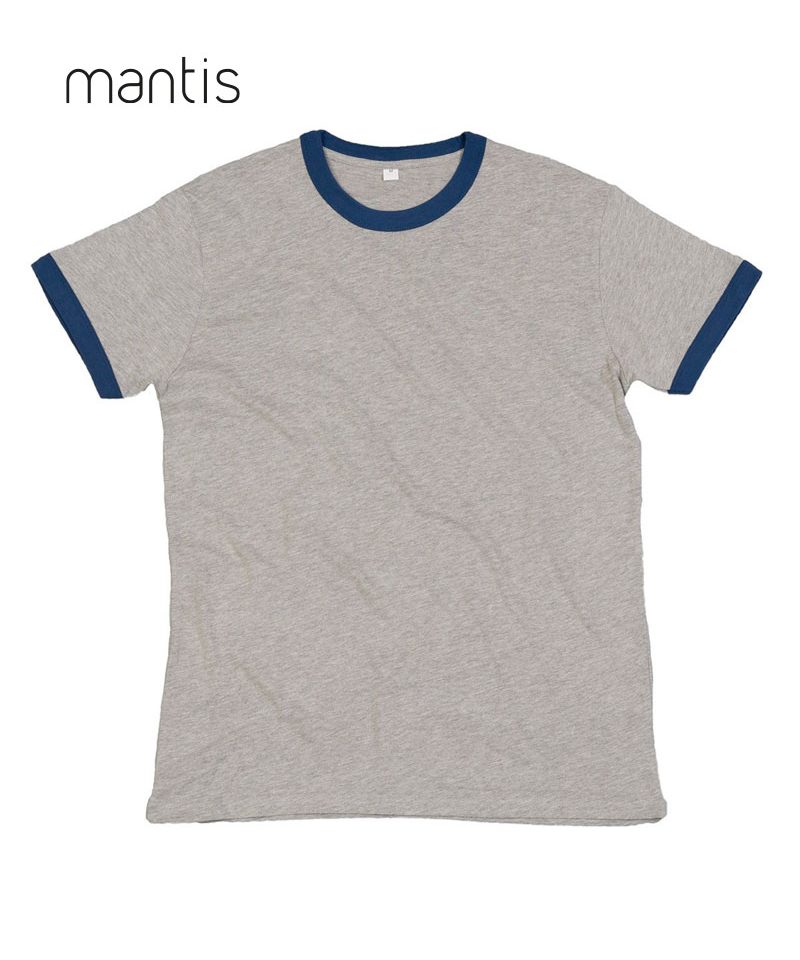 Maglia-uomo-bicolore-in-cotone-organico-Mantis-MAM175-grigio-blu