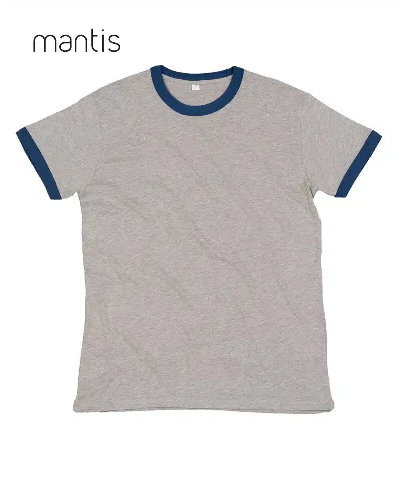 Maglia-uomo-bicolore-in-cotone-organico-Mantis-MAM175-grigio-blu