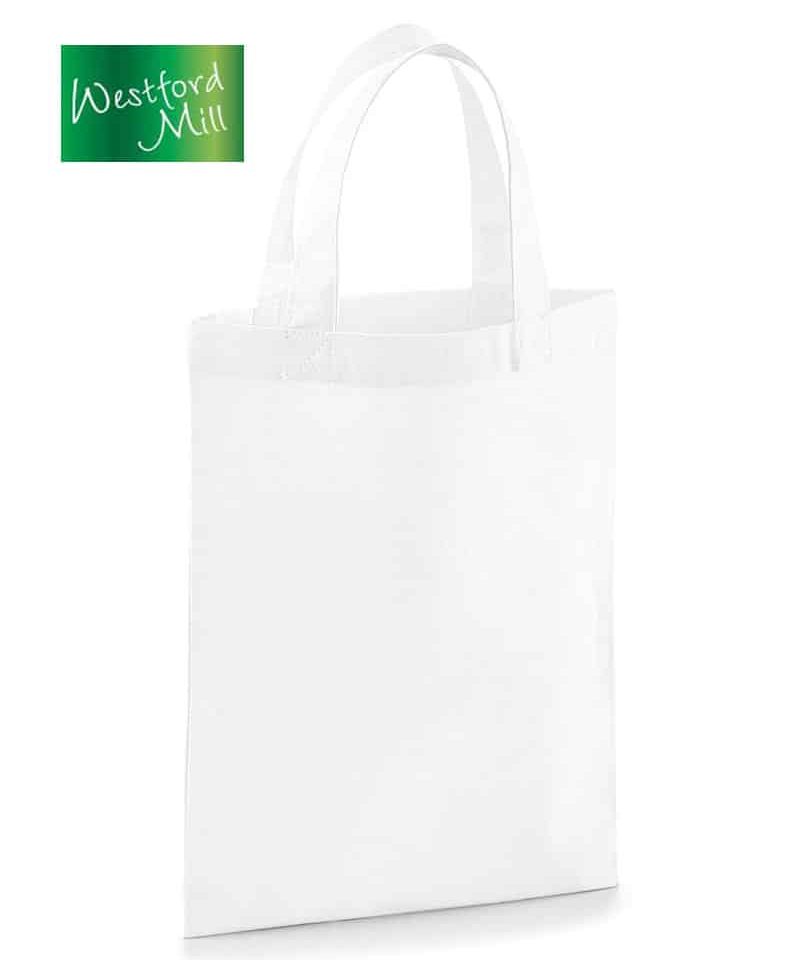 Shopper personalizzabili in cotone mini Westford Mill W103 6 Shopper-personalizzate-in-cotone-mini-Westford-Mill-W103-bianco