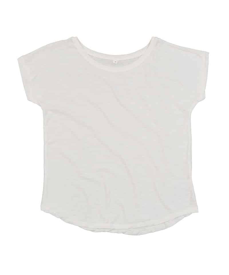T-shirt donna in cotone organico fiammato Oversize Mantis MAM123 8 T-shirt-donna-in-cotone-organico-fiammato-Oversize-Mantis-MAM123-avorio