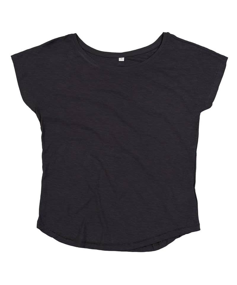 T-shirt donna in cotone organico fiammato Oversize Mantis MAM123 9 T-shirt-donna-in-cotone-organico-fiammato-Oversize-Mantis-MAM123-grigio
