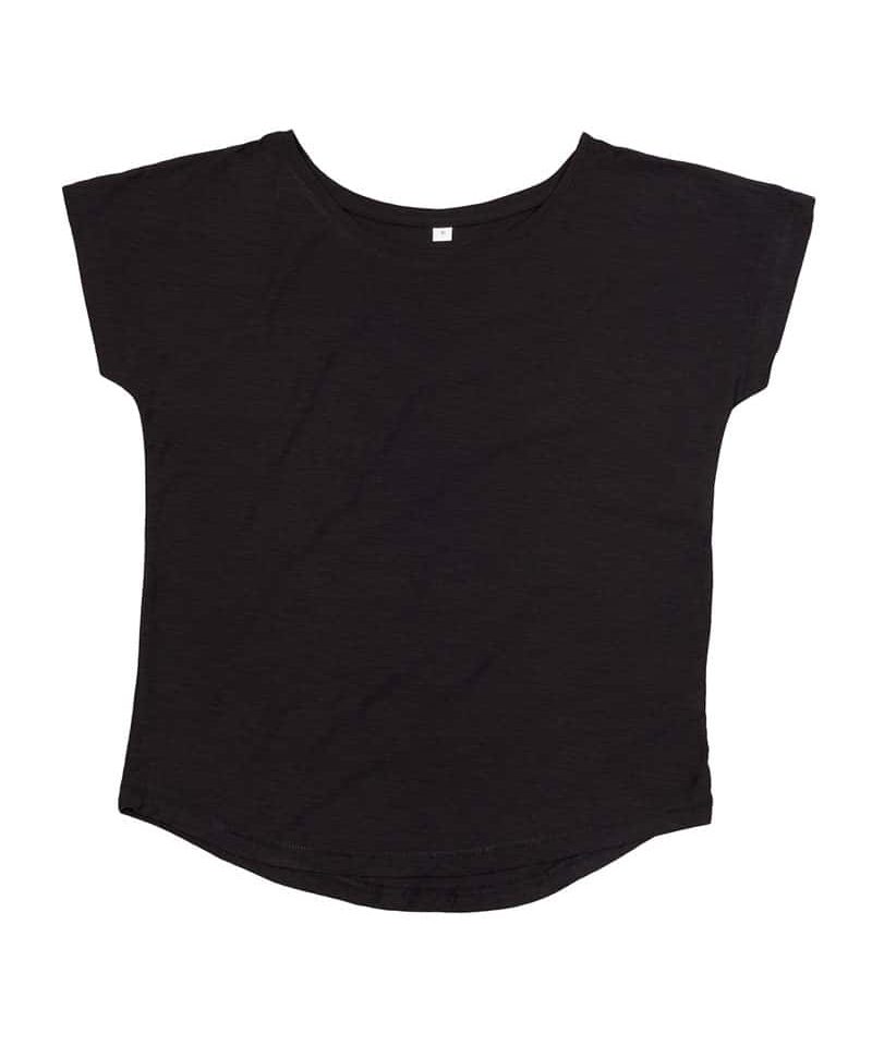 T-shirt donna in cotone organico fiammato Oversize Mantis MAM123 10 T-shirt-donna-in-cotone-organico-fiammato-Oversize-Mantis-MAM123-nero