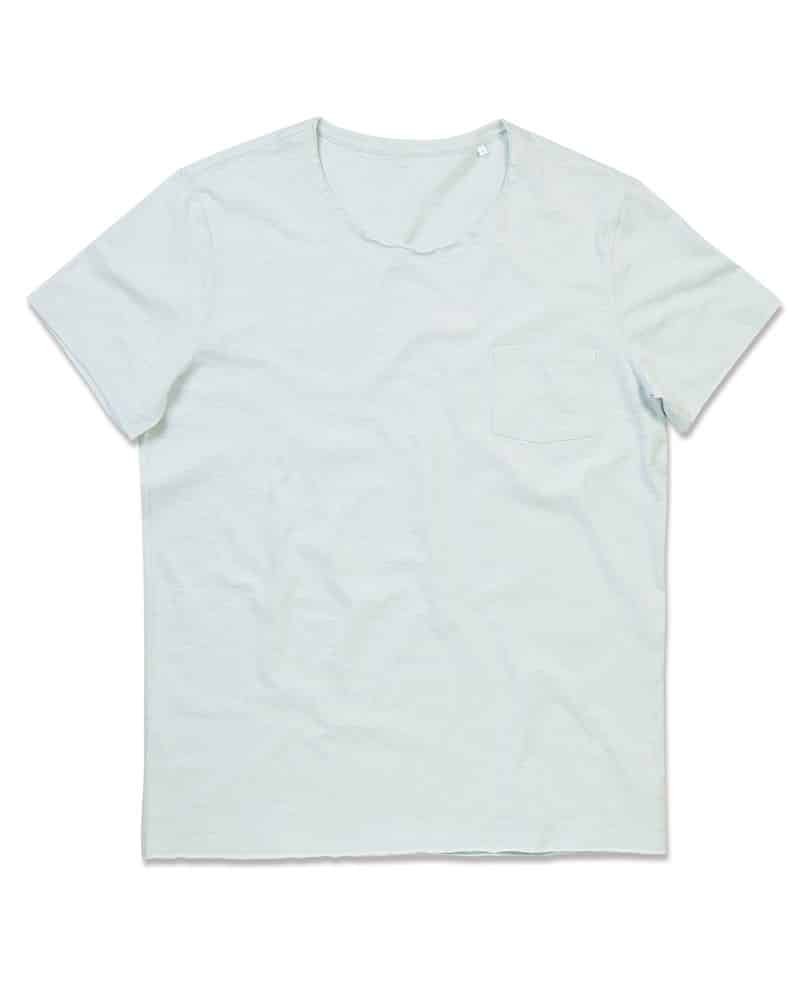 t shirt con taschino uomo