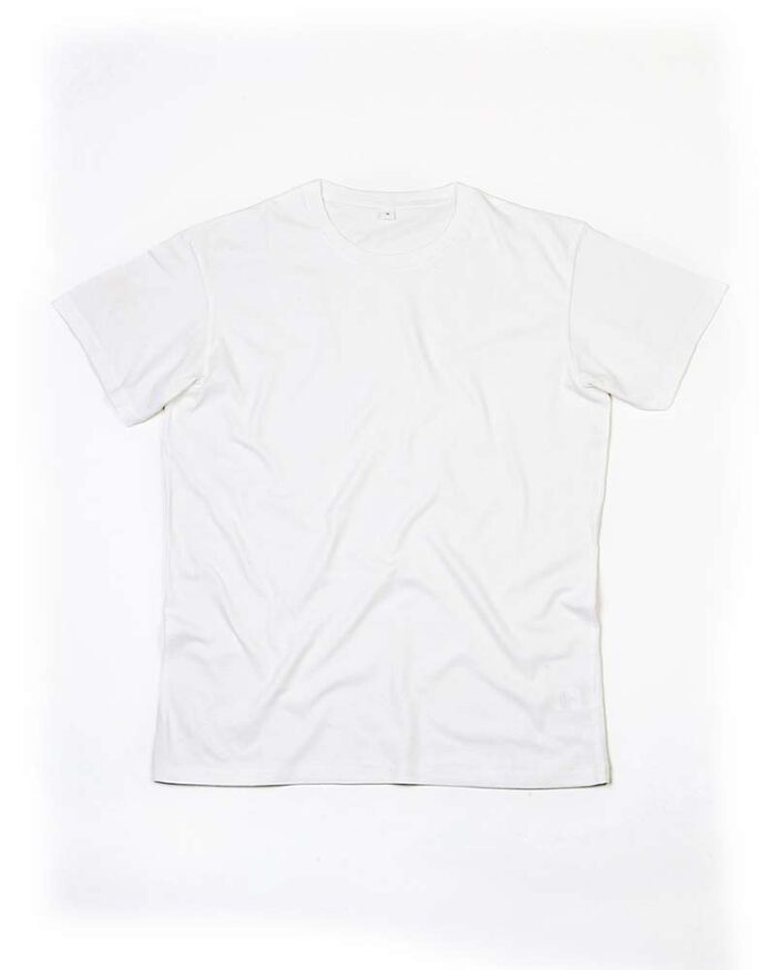 T-shirt-uomo-cotone-girocollo-maniche-corte-mantis-mam68-bianco