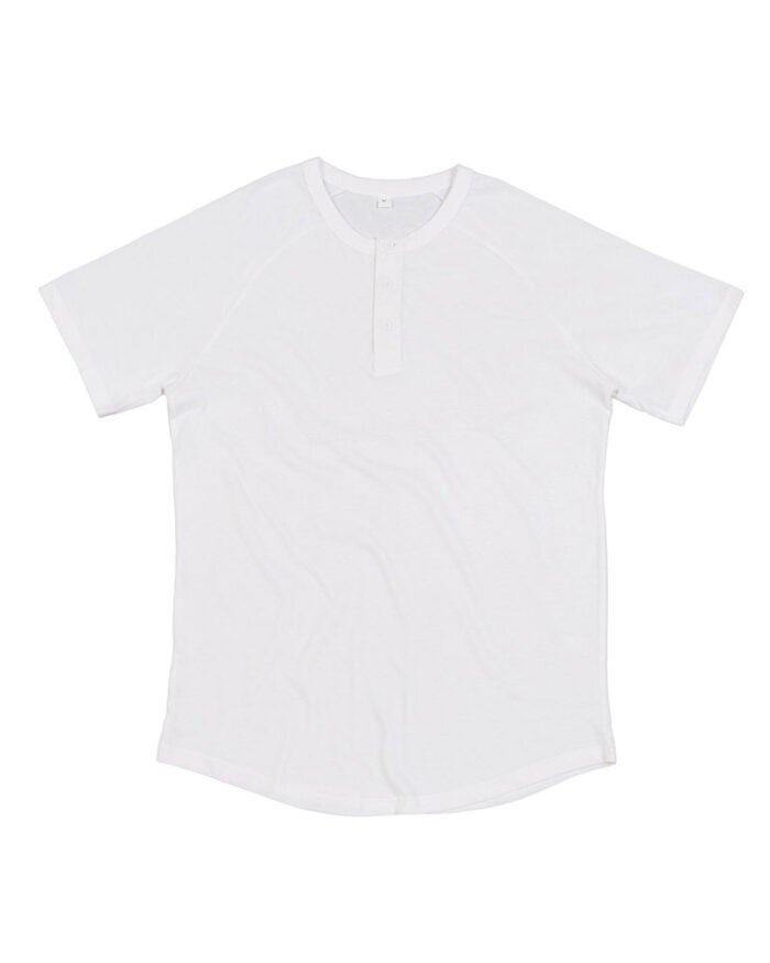 T-shirt-uomo-serafino-con-bottoni-Mantis-MAM177-bianco