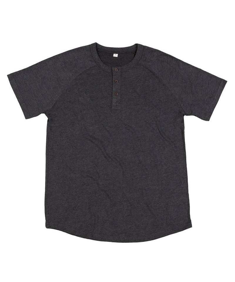 T-shirt uomo serafino con bottoni Mantis MAM177 4 T-shirt-uomo-serafino-con-bottoni-Mantis-MAM177-grigio