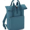 Zaino con maniglie e spallacci Bagbase BG118 1 Zaino-personalizzato-con-maniglie-e-spallacci-Bagbase-BG118-blu-avio
