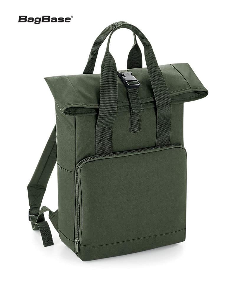 Zaino con maniglie e spallacci Bagbase BG118 15 Zaino-personalizzato-con-maniglie-e-spallacci-Bagbase-BG118-verde-oliva