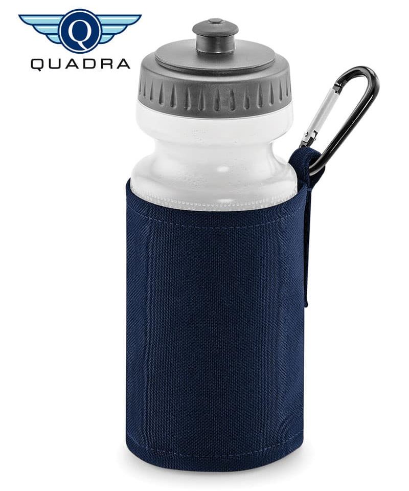 Porta borraccia con borraccia Quadra QD440 10 porta borraccia QD440 blu navy