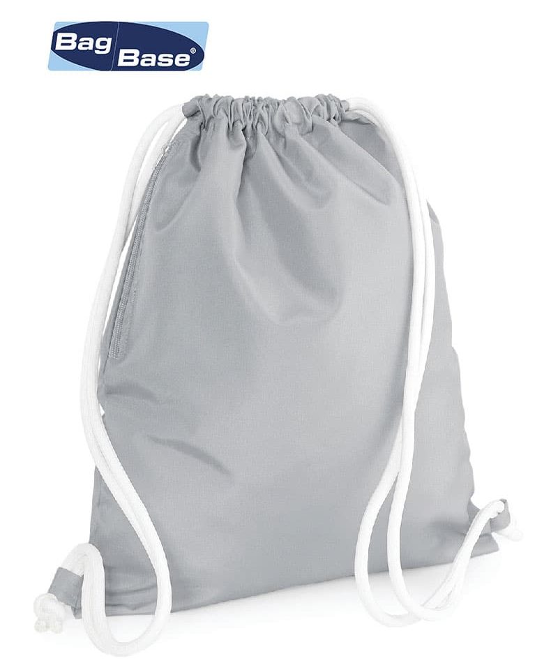 Sacche portascarpe Bagbase poliestere 300D BG110 14 sacche-portascarpe-in-poliestere-pesante-bg110-grigio-chiaro