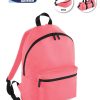 Zaino in poliestere microfibra Bagbase BG148 1 zaini personalizzati in microfibra bagbase BG148