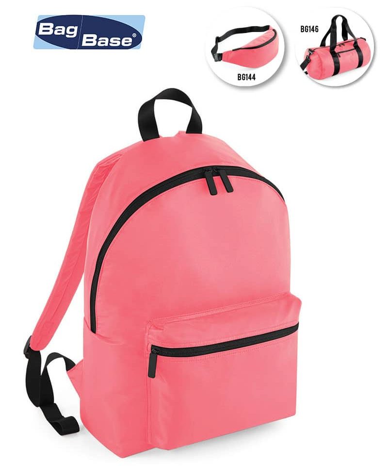 zaini personalizzati in microfibra bagbase BG148