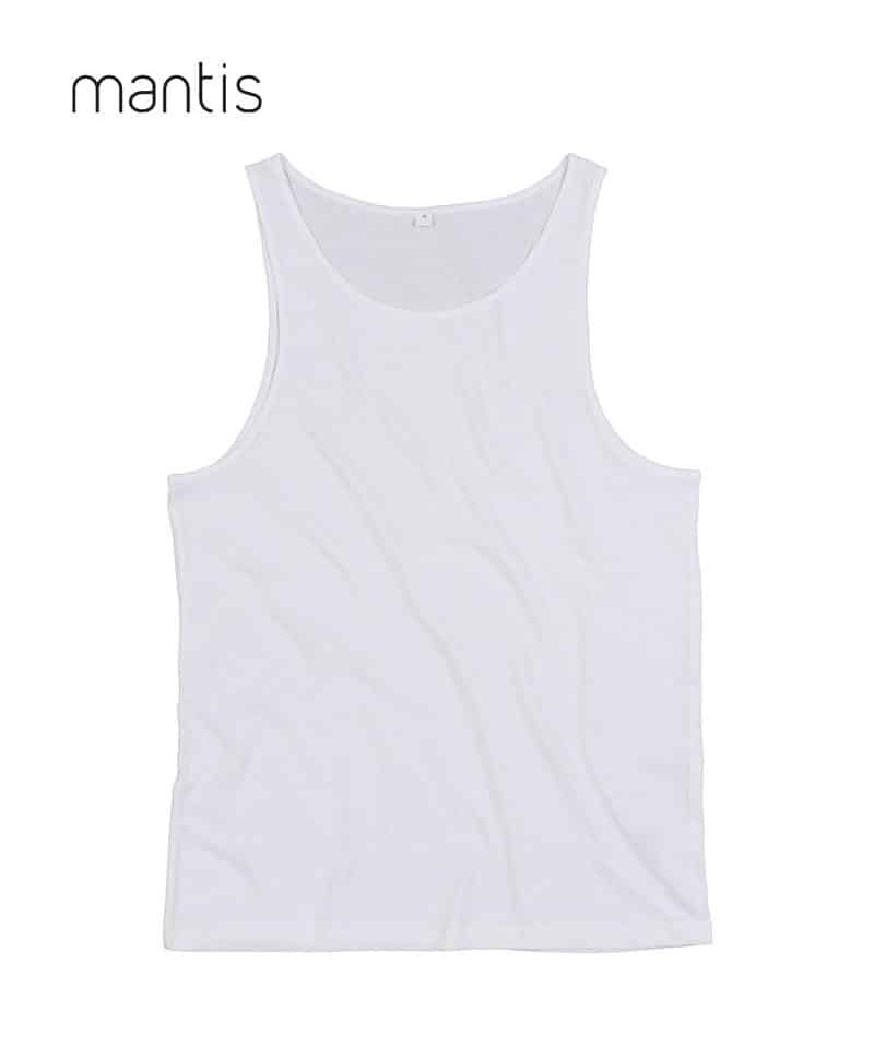 Canotta Unisex in Cotone Organico Mantis MAM133 4 Canotta-Unisex-in-Cotone-Organico-Mantis-MAM133-bianco
