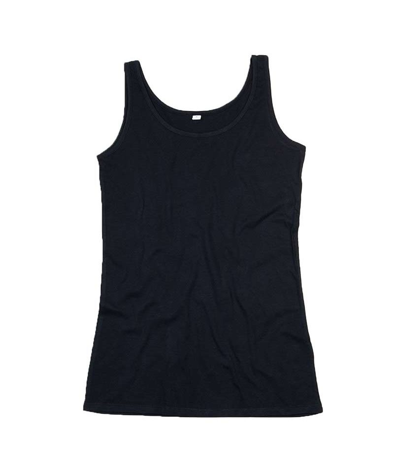 Canotta donna spallina larga Mantis MAM72 5 Canotta-donna-tinta-unita-Mantis-mam72-nero