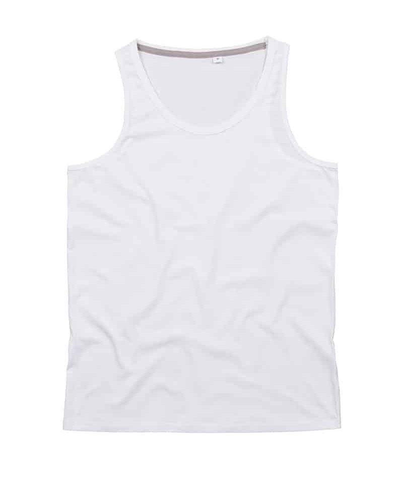 Canotte-personalizzate-Uomo-spallina-larga-Mantis-MAM85-BIANCO