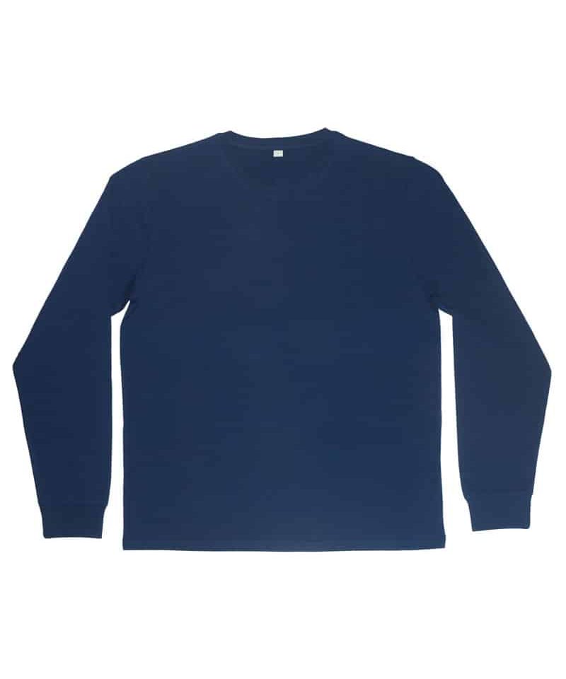T-shirt manica lunga Uomo Mantis MAM86 4 T-shirt manica lunga Uomo Mantis MAM86 blu navy