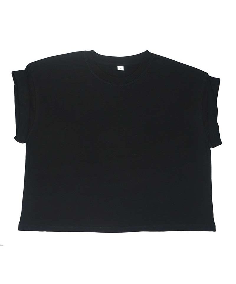 T-shirt donna in cotone organico senza maniche Mantis MAM96 7 T SHIRT DONNA SENZA MANICHE MAM96 nera