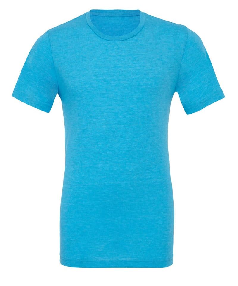 T-shirt Unisex manica corta slub Bella Canvas BE3413 29 T-shirt Unisex manica corta Triblend Bella Canvas BE3413 turchese