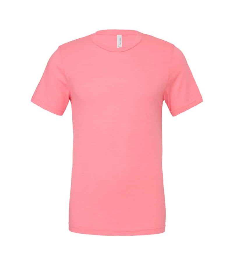 T-shirt uomo girocollo in policotone Bella Canvas BE3650 23 T-shirt uomo girocollo in policotone Bella Canvas BE3650 rosa fluo