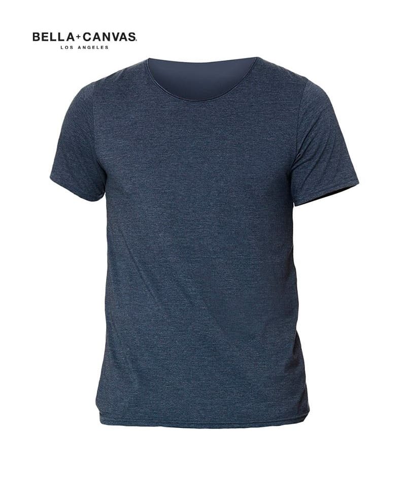T-shirt uomo Bella Canvas BE3014 10 T-shirt-uomo-Bella-Canvas-BE3014-blu-navy-melange
