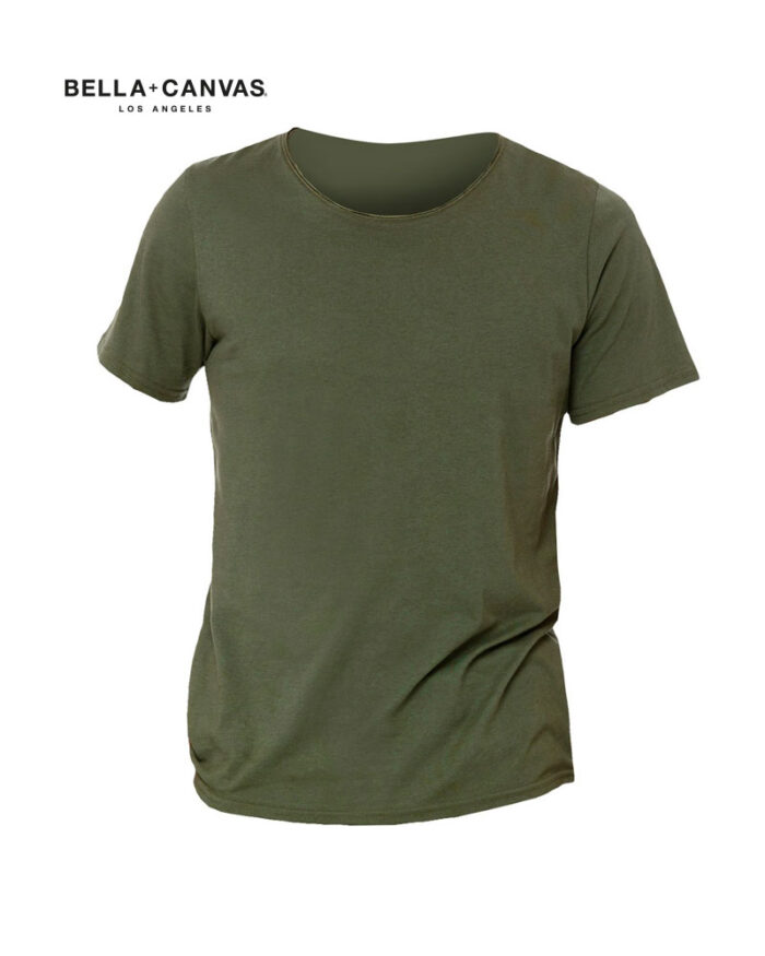 T-shirt-uomo-Bella-Canvas-BE3014-verde-militare