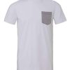 T-shirt uomo girocollo con Taschino Bella Canvas BE3021 1 T-shirt-uomo-girocollo-con-Taschino-Bella-Canvas-BE3021