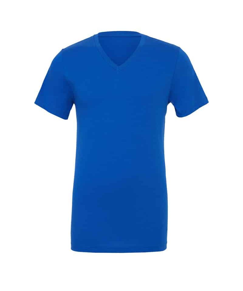 T-shirt uomo collo a V Bella Canvas BE3005 11 T-shirt uomo collo a V Bella Canvas BE3005 blu royal