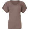 T-shirt donna con maniche ampie BE8801 2 T-shirt donna con maniche ampie BE8801 tortora