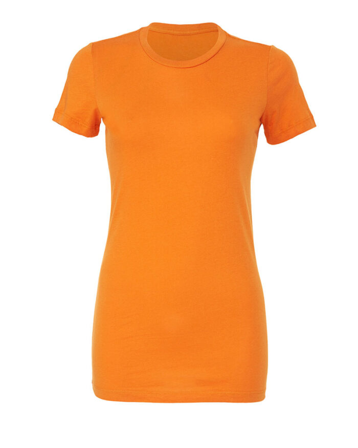 T-shirt Donna Girocollo Bella Canvas BE6004 arancio