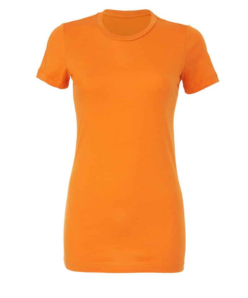 T-shirt Donna Girocollo Bella Canvas BE6004 20 T-shirt Donna Girocollo Bella Canvas BE6004 arancio
